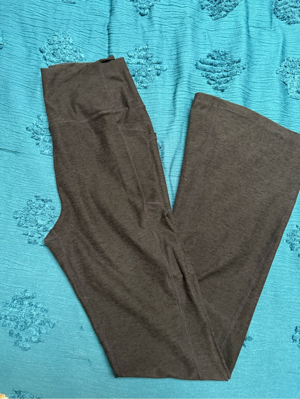 Black Wide-Leg Lounge Pants